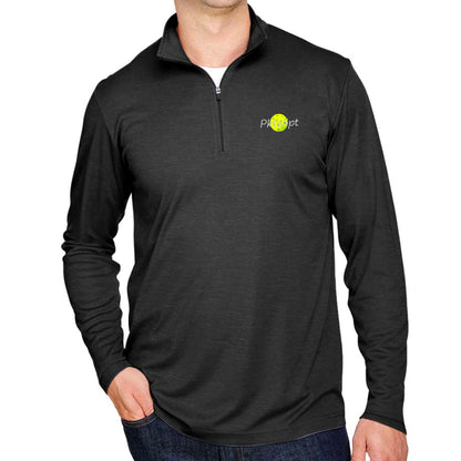 Heather Performance Quarter-Zip Pullover