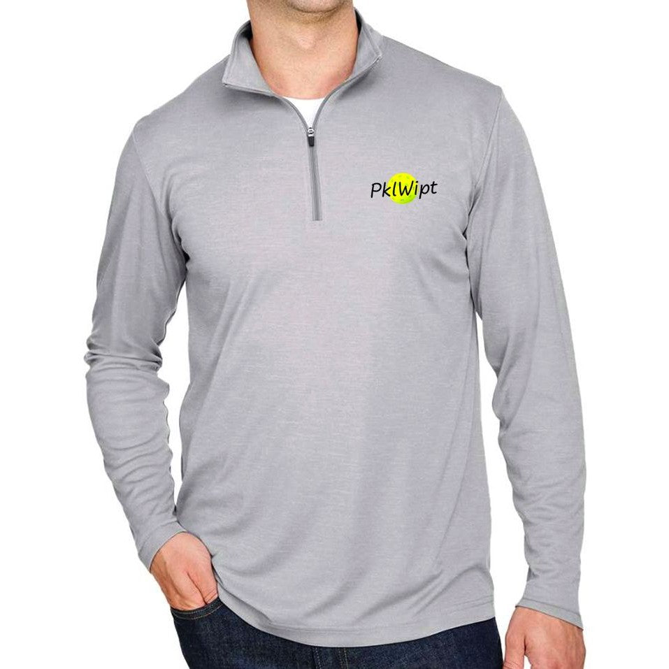 Heather Performance Quarter-Zip Pullover