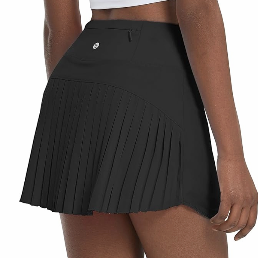Pleated High Waisted Skirt