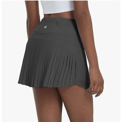 Pleated High Waisted Skirt