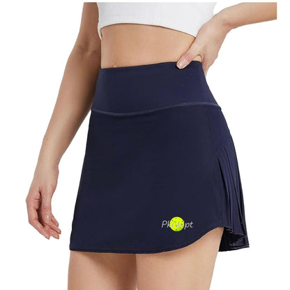Pleated High Waisted Skirt