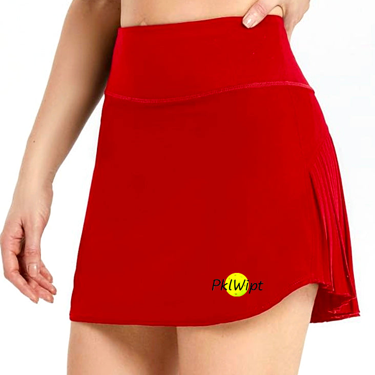 Pleated High Waisted Skirt
