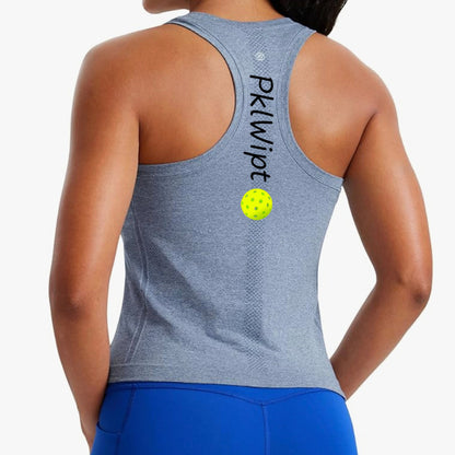 Racerback High Neck Tank Top