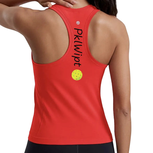 Racerback High Neck Tank Top