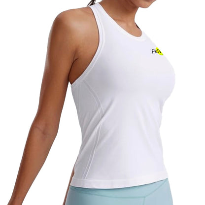 Racerback High Neck Tank Top