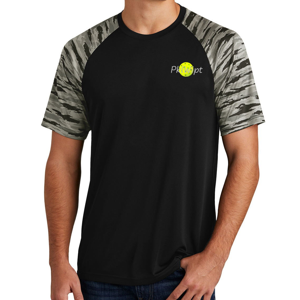 Drift Camo Sleeve Active Tee