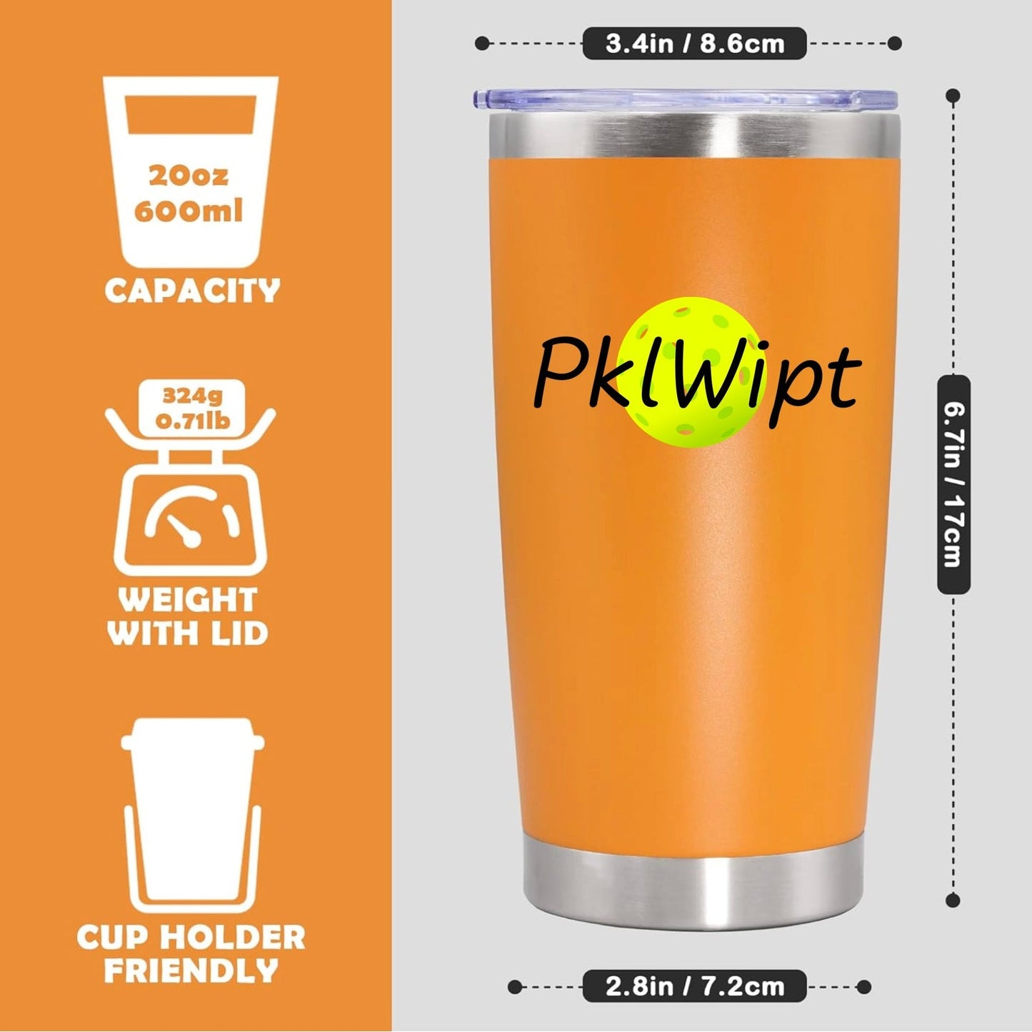20oz Insulated Stainless Steel Tumbler