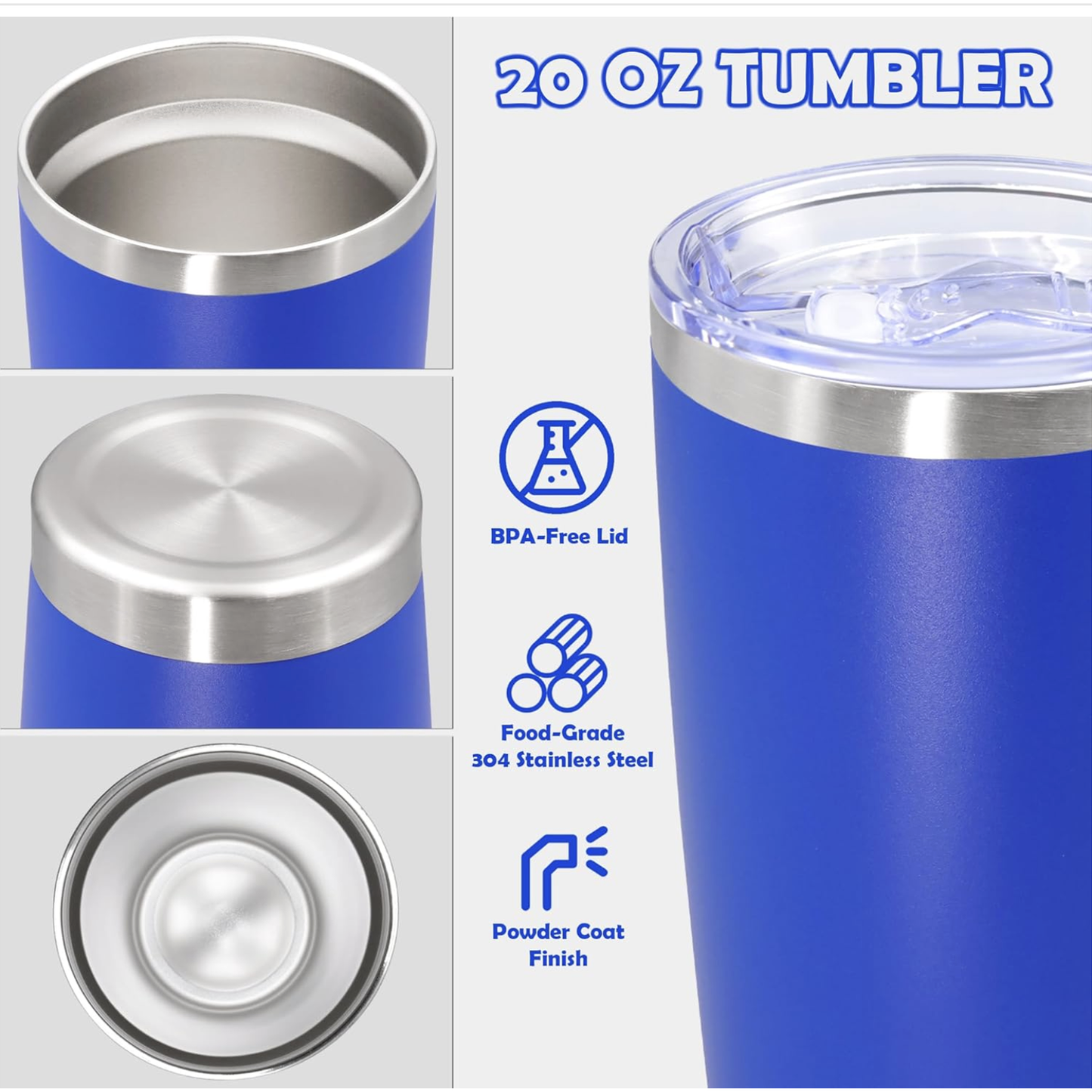 20oz Insulated Stainless Steel Tumbler