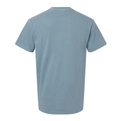 Uni-sex Stonewash Garment-Dyed T-Shirt