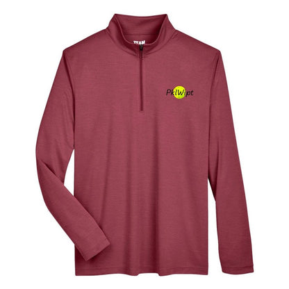 Heather Performance Quarter-Zip Pullover