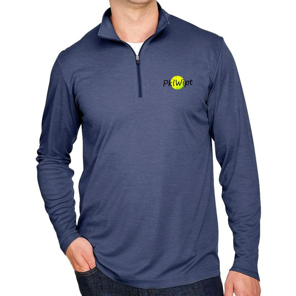 Heather Performance Quarter-Zip Pullover